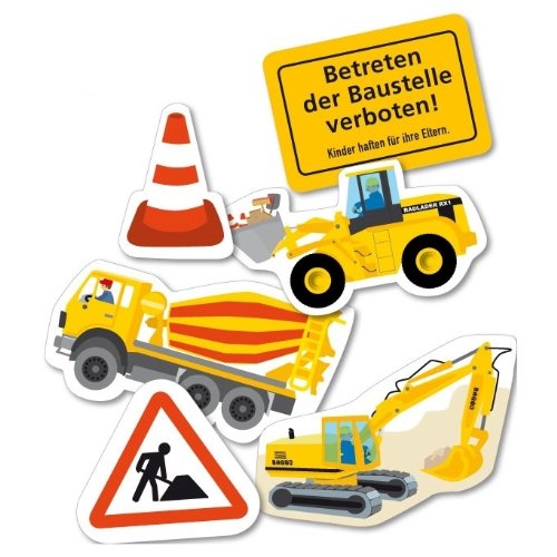 XXL-Großkonfetti Baustelle mit 24 großen Konfetti-Teilen für eine Mottoparty oder Kindergeburtstag // Party Kinder Bauen Baumeister Bauarbeiter Bagger Bob Konfetti Deko Mottoparty XXL-Großkonfetti Baustelle mit 24 großen Konfetti-Teilen für eine Mottoparty oder Kindergeburtstag // Party Kinder Bauen Baumeister Bauarbeiter Bagger Bob Konfetti Deko Mottoparty von DH-Konzept