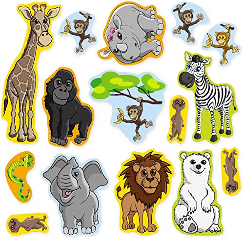 45-TLG. XXL-Konfetti-Set * Zoo & ZOOTIERE * als Deko für Kinderparty und Kindergeburtstag | Kinder Party Set 45-TLG. XXL-Konfetti-Set * Zoo & ZOOTIERE * als Deko für Kinderparty und Kindergeburtstag | Kinder Party Set von DH-Konzept