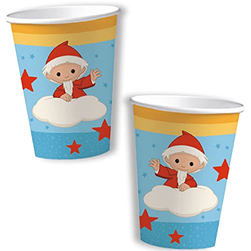 DH-Konzept 8 Becher * SANDMÄNNCHEN * für Kinderparty und Kindergeburtstag | Sandmann Pappbecher Partybecher Cups Party Set DH-Konzept 8 Becher * SANDMÄNNCHEN * für Kinderparty und Kindergeburtstag | Sandmann Pappbecher Partybecher Cups Party Set von DH-Konzept