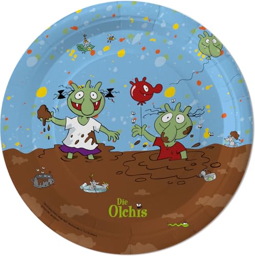 DH-Konzept 8 Partyteller * DIE OLCHIS * für Kinderparty und Kindergeburtstag | Olchi Teller Pappteller Plates Kinder Party Set DH-Konzept 8 Partyteller * DIE OLCHIS * für Kinderparty und Kindergeburtstag | Olchi Teller Pappteller Plates Kinder Party Set von DH-Konzept