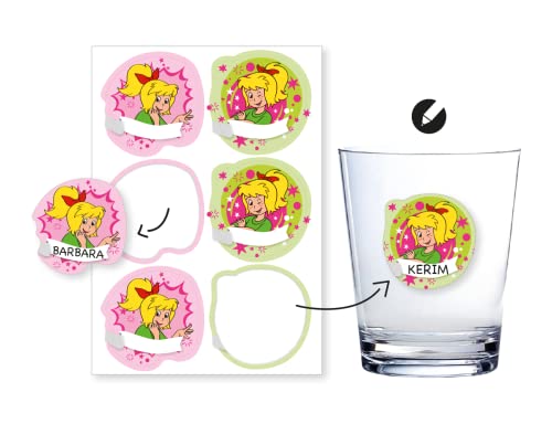 Namensaufkleber * BIBI BLOCKSBERG * zum Beschriften | 6 Sticker auf einem A5 Bogen | als ergänzende Alternative zu Pappbecher | Aufkleber zum Kindergeburtstag & Basteln Namensaufkleber * BIBI BLOCKSBERG * zum Beschriften | 6 Sticker auf einem A5 Bogen | als ergänzende Alternative zu Pappbecher | Aufkleber zum Kindergeburtstag & Basteln von DH-Konzept