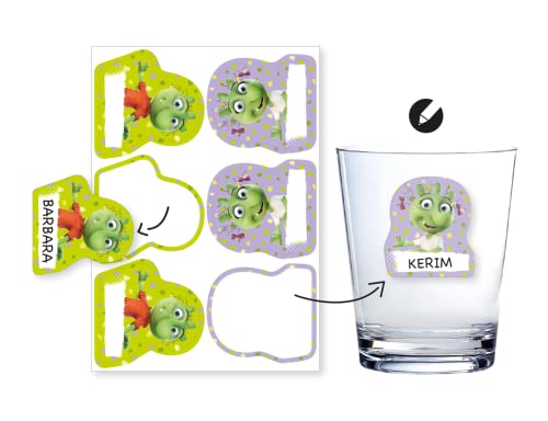 Namensaufkleber * OLCHIS * zum Beschriften | 6 Sticker auf einem A5 Bogen | als ergänzende Alternative zu Pappbecher | Aufkleber zum Kindergeburtstag & Basteln Namensaufkleber * OLCHIS * zum Beschriften | 6 Sticker auf einem A5 Bogen | als ergänzende Alternative zu Pappbecher | Aufkleber zum Kindergeburtstag & Basteln von DH-Konzept