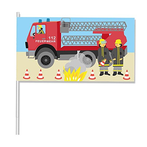DH-Konzept Papier-Flagge Spannende Feuerwehr 8er Pack DH-Konzept Papier-Flagge Spannende Feuerwehr 8er Pack von DH-Konzept