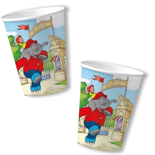 DH-Konzept Pappbecher Benjamin Blümchen 8er Pack DH-Konzept Pappbecher Benjamin Blümchen 8er Pack von DH-Konzept