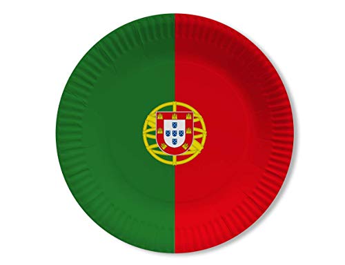 DH-Konzept Portugal-Teller 10Stück // Pappteller Portugal von DH-Konzept