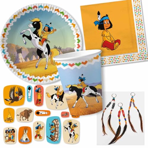 DH-Konzept Yakari Partyset + Mitgebsel // Yakari Geburtstag Set DH-Konzept Yakari Partyset + Mitgebsel // Yakari Geburtstag Set von DH-Konzept