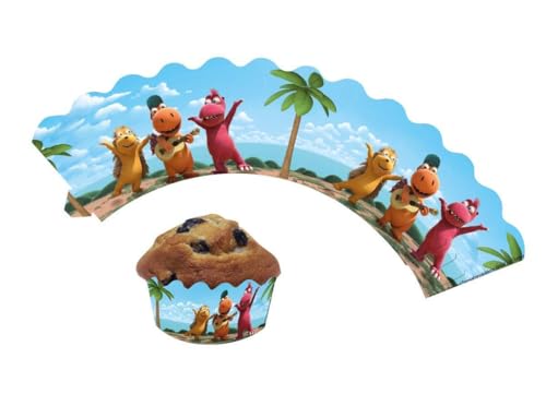 12 Cupcake Banderolen * DER KLEINE DRACHE KOKOSNUSS * für Kinderparty und Kindergeburtstag | Kinder Cup Cake Muffins Party Set 12 Cupcake Banderolen * DER KLEINE DRACHE KOKOSNUSS * für Kinderparty und Kindergeburtstag | Kinder Cup Cake Muffins Party Set von DH-Konzept: