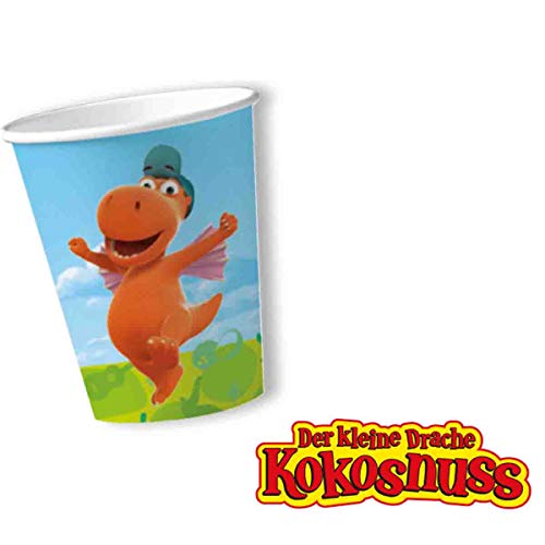 DH-Konzept: 8 Becher * DER KLEINE Drache Kokosnuss * für Kinderparty und Kindergeburtstag | Kinder Pappbecher Partybecher Party Cups Set DH-Konzept: 8 Becher * DER KLEINE Drache Kokosnuss * für Kinderparty und Kindergeburtstag | Kinder Pappbecher Partybecher Party Cups Set von DH-Konzept