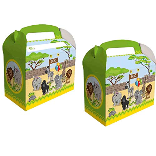 DH-Konzept: 8 Geschenkboxen * Zoo & ZOOTIERE * für Mitgebsel zum Kindergeburtstag und Mottoparty | Kinder Partytüten Tüten Tiere Party Set DH-Konzept: 8 Geschenkboxen * Zoo & ZOOTIERE * für Mitgebsel zum Kindergeburtstag und Mottoparty | Kinder Partytüten Tüten Tiere Party Set von DH-Konzept