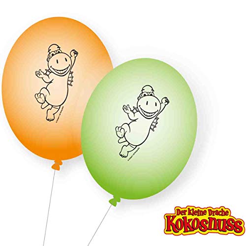 DH-Konzept: 8 Luftballons * DER KLEINE Drache Kokosnuss * fals Deko ür Kinderparty und Kindergeburtstag | Kinder Ballons Party Set DH-Konzept: 8 Luftballons * DER KLEINE Drache Kokosnuss * fals Deko ür Kinderparty und Kindergeburtstag | Kinder Ballons Party Set von DH-Konzept