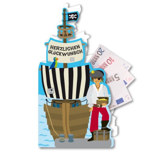 Glückwunschkarte mit Umschlag * Pirat * mit Geldfach oder Gutscheinfach // Kinder Geschenk Geburtstag Kindergeburtstag Geburtstagsgeschenk Geld Gutschein Klappkarte Glückwunsch Piraten Piratenschiff Glückwunschkarte mit Umschlag * Pirat * mit Geldfach oder Gutscheinfach // Kinder Geschenk Geburtstag Kindergeburtstag Geburtstagsgeschenk Geld Gutschein Klappkarte Glückwunsch Piraten Piratenschiff von DH-Konzept