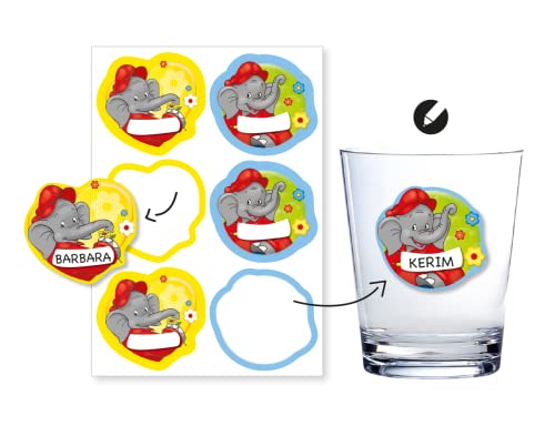 Namensaufkleber * BENJAMIN BLÜMCHEN * zum Beschriften | 6 Sticker auf einem A5 Bogen | als ergänzende Alternative zu Pappbecher | Törööö Aufkleber zum Kindergeburtstag & Basteln Namensaufkleber * BENJAMIN BLÜMCHEN * zum Beschriften | 6 Sticker auf einem A5 Bogen | als ergänzende Alternative zu Pappbecher | Törööö Aufkleber zum Kindergeburtstag & Basteln von DH-Konzept