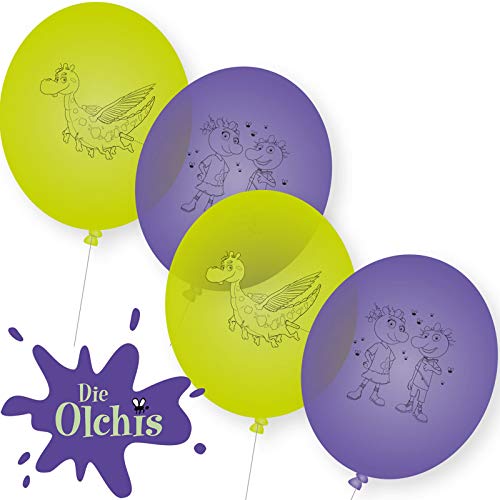 Olchis-Ballons 8 Stück // Olchis Partydekoration Olchis-Ballons 8 Stück // Olchis Partydekoration von DH-Konzept