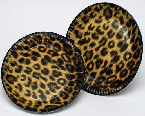 Pappteller "Leoparden-Look" 10er Pack Pappteller "Leoparden-Look" 10er Pack von DH-Konzept