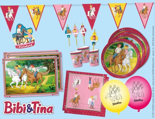 Partybox Bibi und Tina 69 Teile // Kindergeburtstag Bibi und Tina Dekoration Partybox Bibi und Tina 69 Teile // Kindergeburtstag Bibi und Tina Dekoration von DH-Konzept