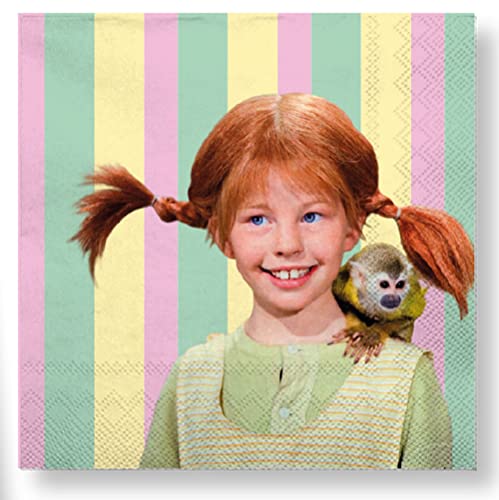 Pippi Langstrumpf-Servietten 20 Stück // Pippi Langstrumpf Partyzubehör // Pippi Langstrumpf Dekoration Pippi Langstrumpf-Servietten 20 Stück // Pippi Langstrumpf Partyzubehör // Pippi Langstrumpf Dekoration von DH-Konzept