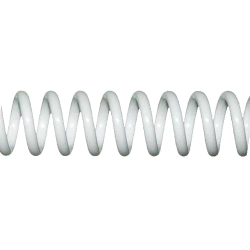 DHP - Kunststoffspirale, Schritt 5:1, 28 mm, weiß (Box 50 Stück) von DHP