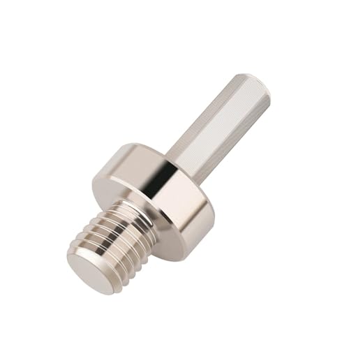 DHRCONPA 5/8-11 Zoll M10 M14 M16 Gewinde auf 3/8 Zoll Sechskant-galvanisierte Arbor-Verbindung, passend for Diamant-Kernbohrer, Lochsäge, montiert auf einer elektrischen Bohrmaschine DHRCONPA 5/8-11 Zoll M10 M14 M16 Gewinde auf 3/8 Zoll Sechskant-galvanisierte Arbor-Verbindung, passend for Diamant-Kernbohrer, Lochsäge, montiert auf einer elektrischen Bohrmaschine von DHRCONPA