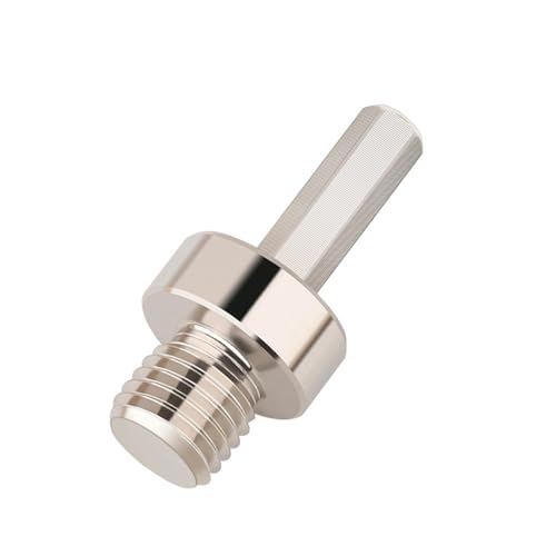 DHRCONPA 5/8-11 Zoll M10 M14 M16 Gewinde auf 3/8 Zoll Sechskant-galvanisierte Arbor-Verbindung, passend for Diamant-Kernbohrer, Lochsäge, montiert auf einer elektrischen Bohrmaschine DHRCONPA 5/8-11 Zoll M10 M14 M16 Gewinde auf 3/8 Zoll Sechskant-galvanisierte Arbor-Verbindung, passend for Diamant-Kernbohrer, Lochsäge, montiert auf einer elektrischen Bohrmaschine von DHRCONPA