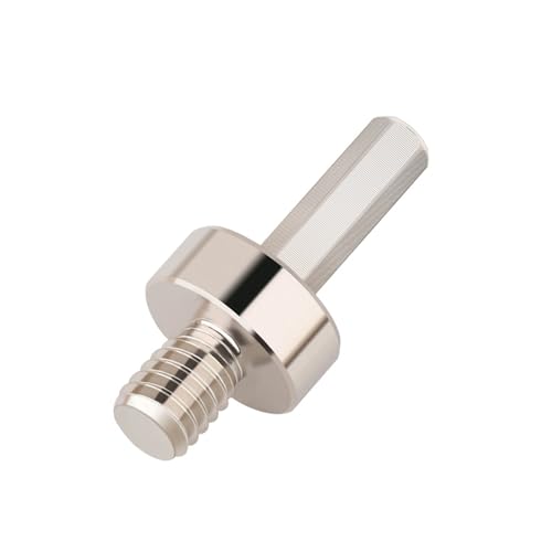 DHRCONPA 5/8-11 Zoll M10 M14 M16 Gewinde auf 3/8 Zoll Sechskant-galvanisierte Arbor-Verbindung, passend for Diamant-Kernbohrer, Lochsäge, montiert auf einer elektrischen Bohrmaschine DHRCONPA 5/8-11 Zoll M10 M14 M16 Gewinde auf 3/8 Zoll Sechskant-galvanisierte Arbor-Verbindung, passend for Diamant-Kernbohrer, Lochsäge, montiert auf einer elektrischen Bohrmaschine von DHRCONPA