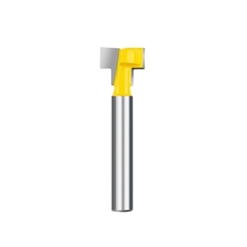 DHRCONPA T-Slot Cutter Router Bit 6,35mm 12,7mm Schaft Wolfram Hartmetall Fräsen for Holz Gravur Werkzeuge von DHRCONPA