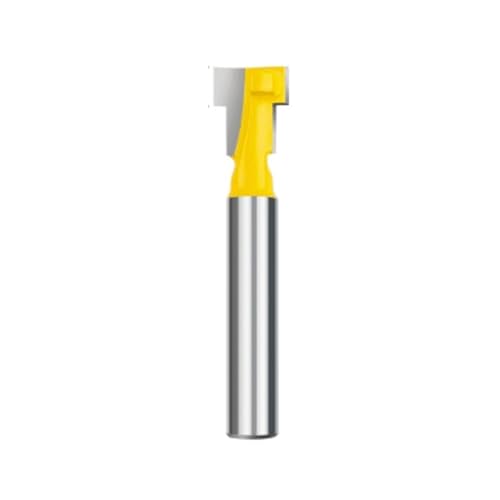 DHRCONPA T-Slot Cutter Router Bit 6,35mm 12,7mm Schaft Wolfram Hartmetall Fräsen for Holz Gravur Werkzeuge von DHRCONPA