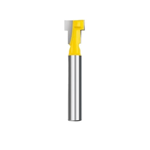 DHRCONPA T-Slot Cutter Router Bit 6,35mm 12,7mm Schaft Wolfram Hartmetall Fräsen for Holz Gravur Werkzeuge von DHRCONPA