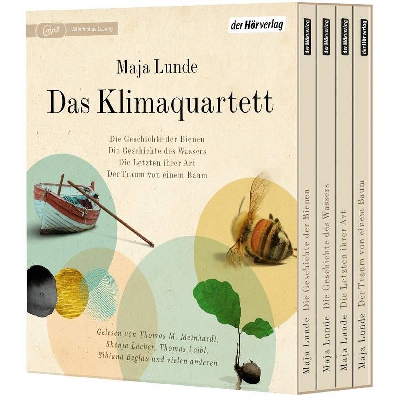 Das Klimaquartett,8 Audio-Cd, 8 Mp3 - Maja Lunde (Hörbuch) von DHV Der HörVerlag