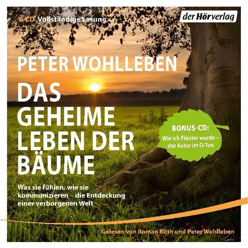 Das Geheime Leben Der Bäume,6 Audio-Cds - Peter Wohlleben (Hörbuch) von DHV Der HörVerlag