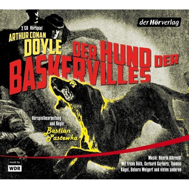 Der Hund Der Baskervilles,2 Audio-Cds - Arthur Conan Doyle (Hörbuch) von DHV Der HörVerlag