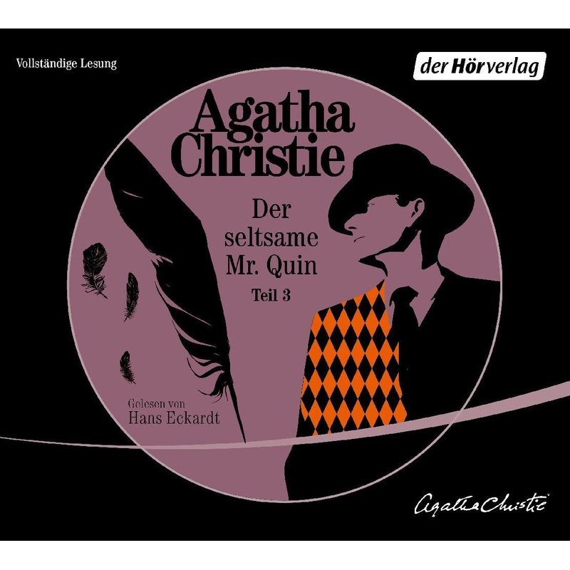 Der Seltsame Mister Quin 3,4 Audio-Cd - Agatha Christie (Hörbuch) von DHV Der HörVerlag