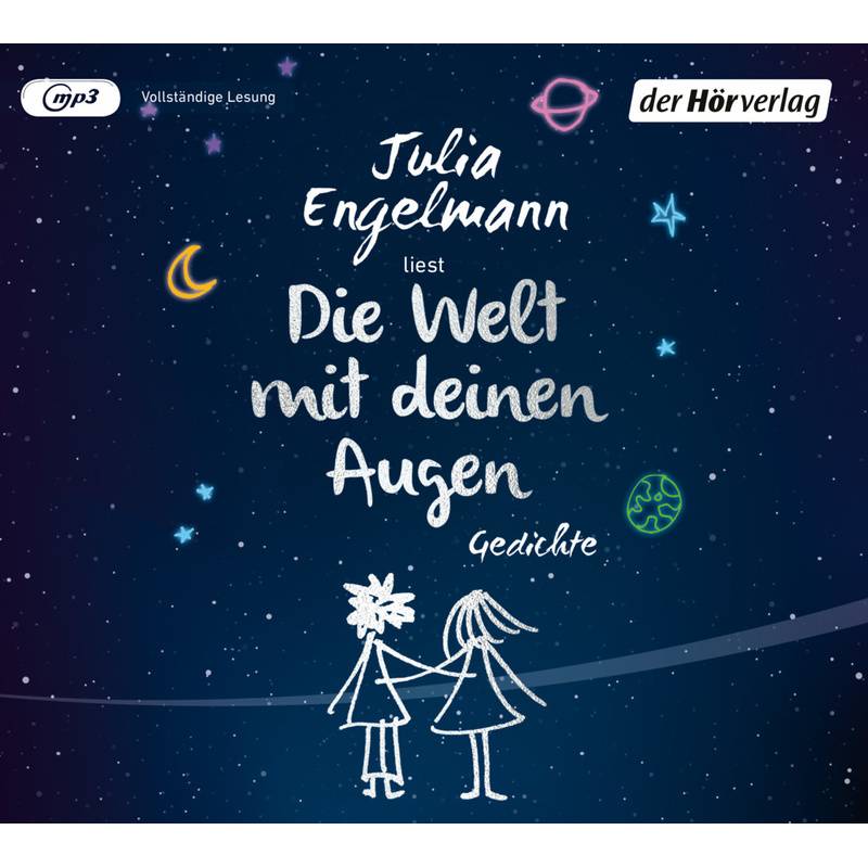 Die Welt Mit Deinen Augen,1 Audio-Cd, 1 Mp3 - Julia Engelmann (Hörbuch) von DHV Der HörVerlag