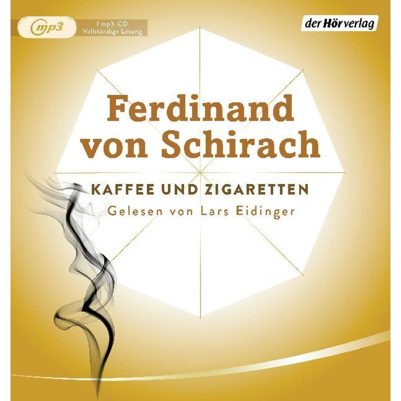 Kaffee Und Zigaretten,1 Audio-Cd, 1 Mp3 - Ferdinand Von Schirach (Hörbuch) von DHV Der HörVerlag