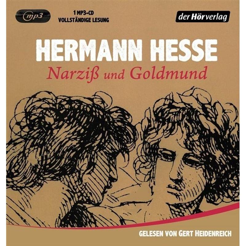 Narziß Und Goldmund,1 Audio-Cd, 1 Mp3 - Hermann Hesse (Hörbuch) von DHV Der HörVerlag