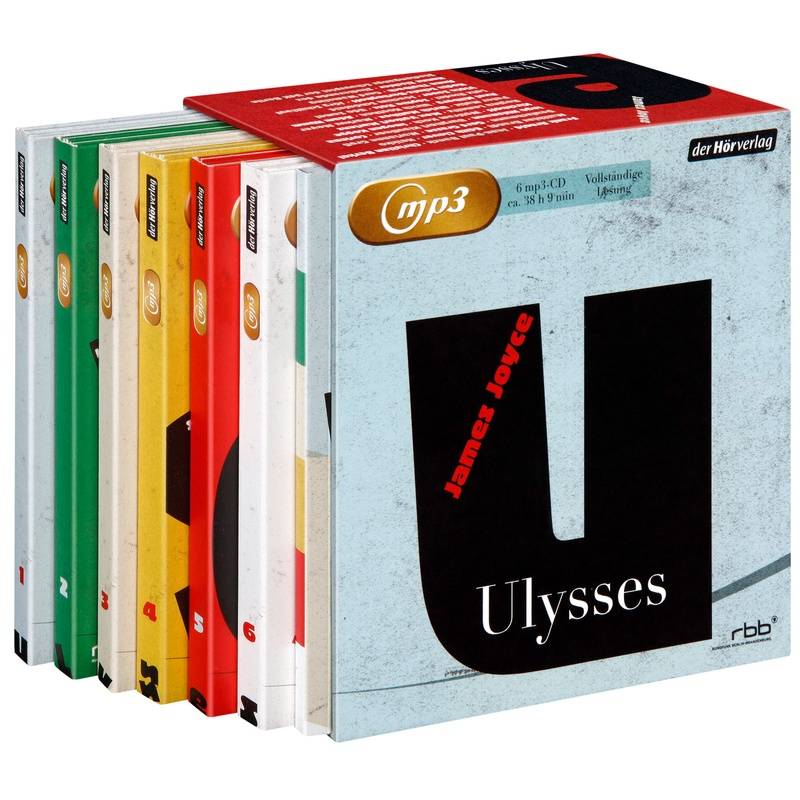 Ulysses,6 Audio-Cd, 6 Mp3 - James Joyce (Hörbuch) von DHV Der HörVerlag