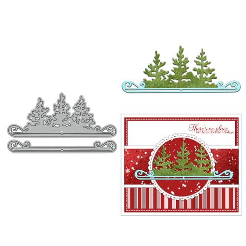 Stanzformen aus Metall für Kartenherstellung, Weihnachten, für Bastelarbeiten, Scrapbooking, Papierbasteln, Festivals, Album, Party, Hochzeit, dekoratives Zubehör von DHVTESN