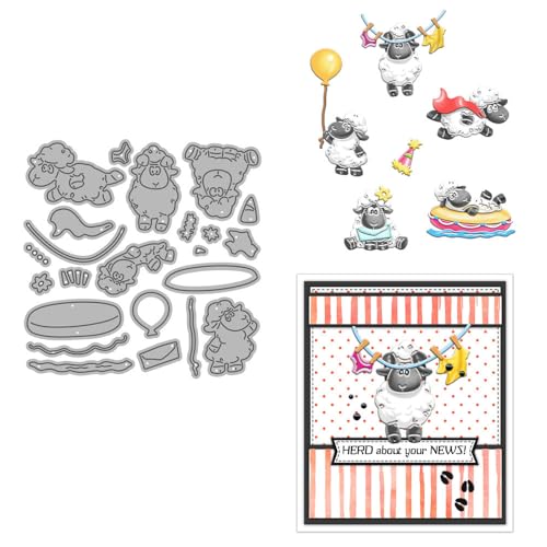 Stanzformen für Kartenherstellung, Tier-Metall-Stanzformen für Bastelarbeiten, Scrapbooking, Papierbasteln, Festivals, Album, Party, Hochzeit, dekoratives Zubehör von DHVTESN