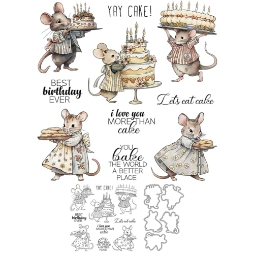 Stempel und Stanzformen für Kartenherstellung, Kuchen, Brot, transparente Silikon-Stempel und Metall-Stanzformen, Sets für Bastelarbeiten, Scrapbooking, Papierbasteln, Dichtungen, dekoratives Zubehör Stempel und Stanzformen für Kartenherstellung, Kuchen, Brot, transparente Silikon-Stempel und Metall-Stanzformen, Sets für Bastelarbeiten, Scrapbooking, Papierbasteln, Dichtungen, dekoratives Zubehör von DHVTESN