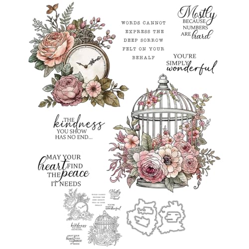 Stempel und Stanzformen für Kartenherstellung, Uhr, transparent, Silikon, transparent, Stempel und Metall-Stanzformen, Sets für DIY, Scrapbooking, Papierbasteln, Dichtungen, dekoratives Zubehör Stempel und Stanzformen für Kartenherstellung, Uhr, transparent, Silikon, transparent, Stempel und Metall-Stanzformen, Sets für DIY, Scrapbooking, Papierbasteln, Dichtungen, dekoratives Zubehör von DHVTESN