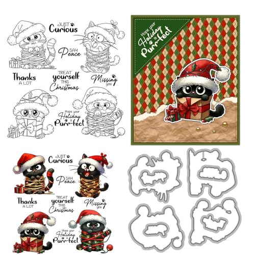 Stempel und Stanzformen für die Kartenherstellung, Weihnachtsbeleuchtung, transparentes Silikon, klarer Stempel und Metall-Stanzformen, Sets für DIY, Scrapbooking, Papierbasteln, Dichtungen Stempel und Stanzformen für die Kartenherstellung, Weihnachtsbeleuchtung, transparentes Silikon, klarer Stempel und Metall-Stanzformen, Sets für DIY, Scrapbooking, Papierbasteln, Dichtungen von DHVTESN