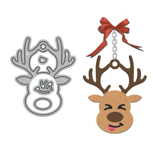 Weihnachts-Stanzformen für Kartenherstellung, Schmetterlingsschleife, Metall-Stanzformen für DIY, handgemachtes Scrapbooking, Papierbasteln, Festivals, Album, Party, Hochzeit, dekoratives Zubehör von DHVTESN