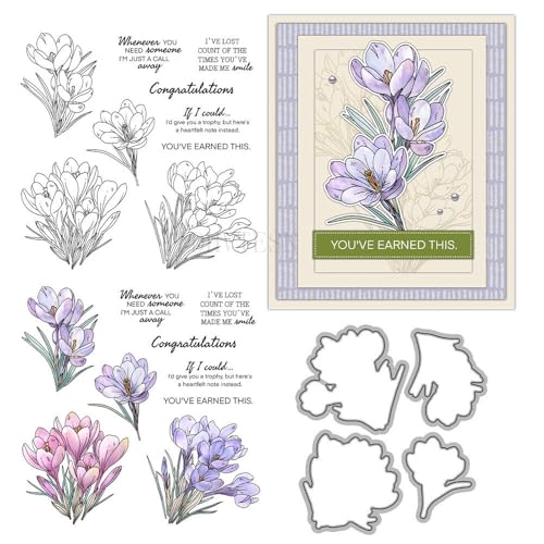 Zephyranthes Stempel und Stanzformen für Kartenherstellung, Pflanze, Blume, transparent, Silikon, transparent, Stempel und Metall-Stanzformen, Sets für DIY, Scrapbooking, Papierbasteln, Siegel Zephyranthes Stempel und Stanzformen für Kartenherstellung, Pflanze, Blume, transparent, Silikon, transparent, Stempel und Metall-Stanzformen, Sets für DIY, Scrapbooking, Papierbasteln, Siegel von DHVTESN