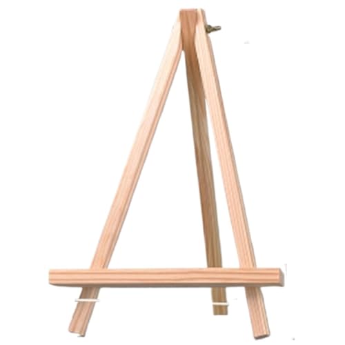 Tischstaffelei für Ausstellung und Malerei Malerei Handwerk Halter Klapp Stativ Tisch Name Karte Stehen Mini Staffelei Rahmen Desktop Regal Display(20x30.0cm) von DHYUACN