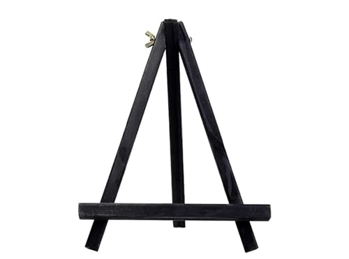 Tischstaffelei für Ausstellung und Malerei Mini-Staffelei, Malerei, Holz, Zeichnung, Staffeleien, Desktop, tragbar, Telefon, Künstler, Holzständer von DHYUACN