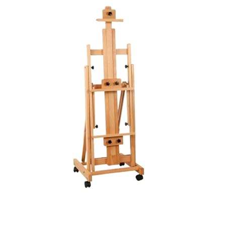Tischstaffelei für Ausstellung und Malerei Multifunktionale, faltbare Staffelei for Ölgemälde und Skizzierung, Werbe-Display, Malwerkzeuge(Color 2) von DHYUACN