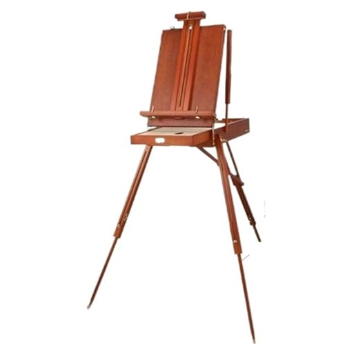 Tischstaffelei für Ausstellung und Malerei Staffelei, Kunststaffelei for Männer/Frauen, tragbare for den Außenbereich, Kunstbedarf for Zuhause(Color4) von DHYUACN