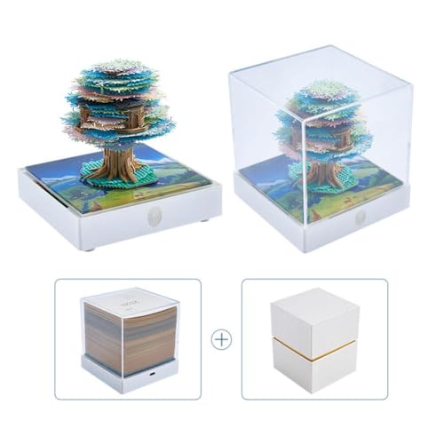 Block 3D Notizblock Panorama Baumhaus Erde Memo Pad mit 2026 Kalender Papier Notizen Bir Künstlerischer Notizblock Weihnachten Block 3D Notizblock Panorama Baumhaus Erde Memo Pad mit 2026 Kalender Papier Notizen Bir Künstlerischer Notizblock Weihnachten von DHliIQQ