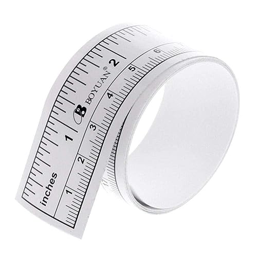 DHliIQQ 90 cm selbstklebendes metrisches Maßband Vinyl-Lineal M5K2 für Nähmaschinenaufkleber DHliIQQ 90 cm selbstklebendes metrisches Maßband Vinyl-Lineal M5K2 für Nähmaschinenaufkleber von DHliIQQ