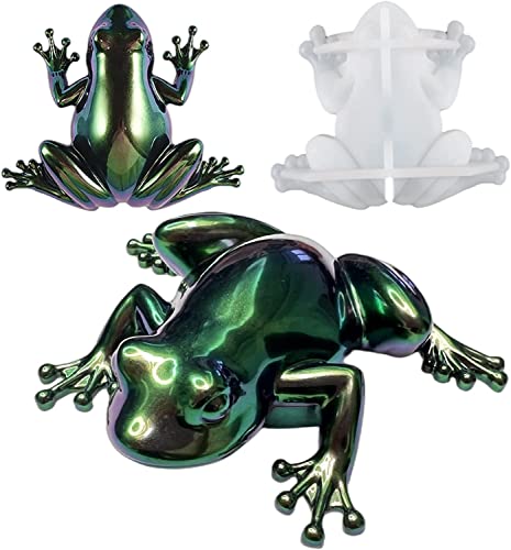 DHliIQQ Kunstharz-Tierformen, 3D-Frosch, Silikonform, Eidechse, Epoxidharz, Schnecken, Gießform für Wandbehang, Desktop-Dekoration DHliIQQ Kunstharz-Tierformen, 3D-Frosch, Silikonform, Eidechse, Epoxidharz, Schnecken, Gießform für Wandbehang, Desktop-Dekoration von DHliIQQ