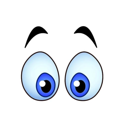 DHliIQQ Selbstklebender Auto-Aufkleber, Cartoon-Aufkleber, dekorative Wandaufkleber, Kinder, Cartoon, lustiger Aufkleber, Augen, Mund, WC-Aufkleber DHliIQQ Selbstklebender Auto-Aufkleber, Cartoon-Aufkleber, dekorative Wandaufkleber, Kinder, Cartoon, lustiger Aufkleber, Augen, Mund, WC-Aufkleber von DHliIQQ